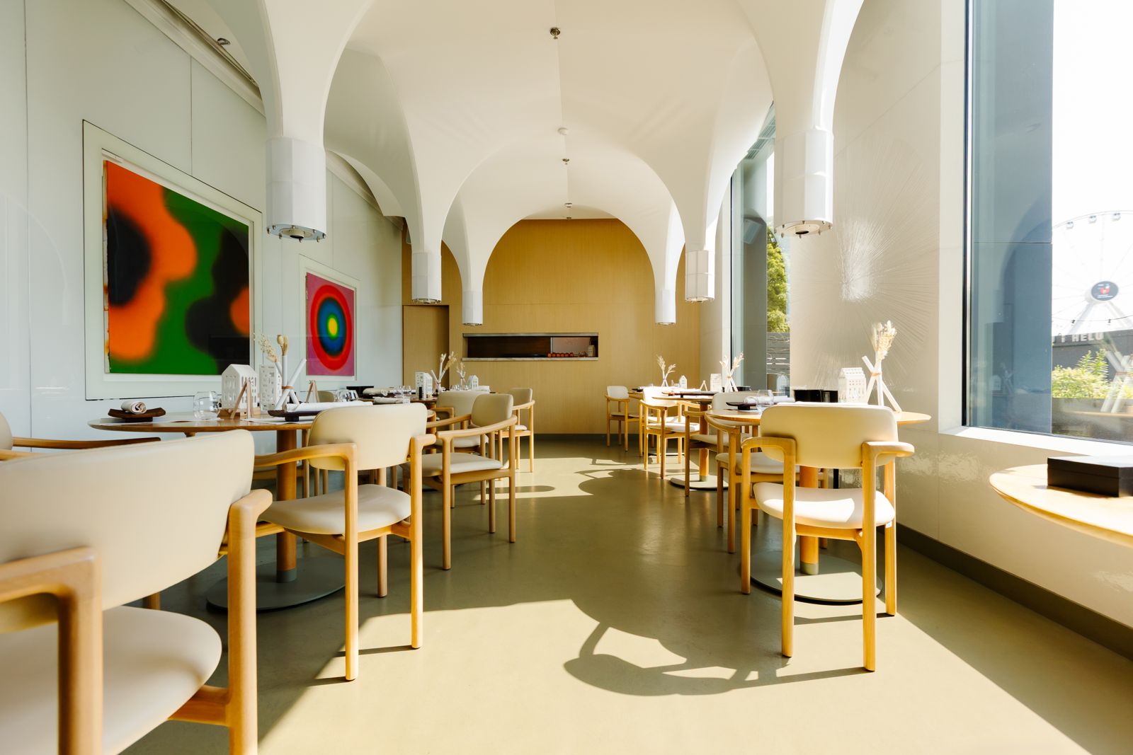 Posadzka w restauracji